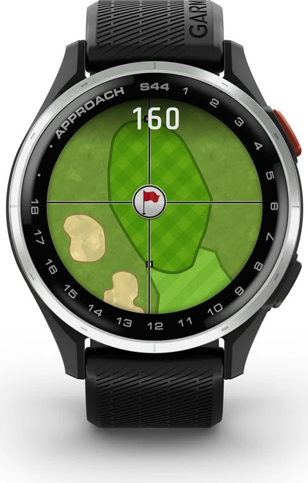 Garmin Approach S44 GPS-Golfuhr silber/schwarz