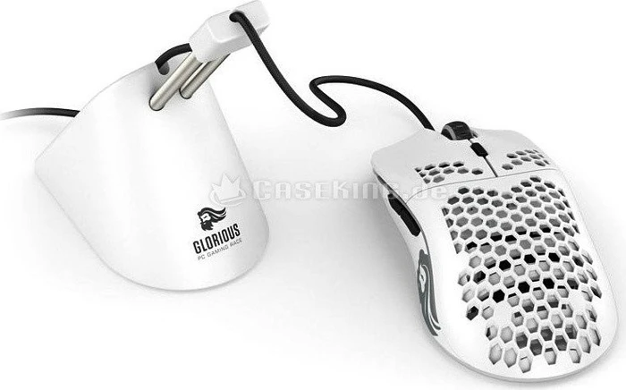 Glorious Mouse Bungee, Mauskabelhalterung, weiß