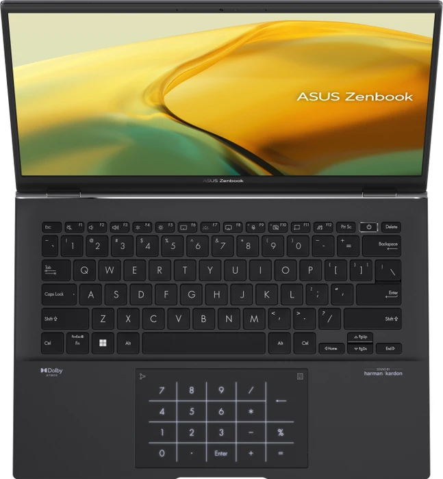 ASUS ZenBook 14 OLED UM3402YA-KN300W, Jade Black, Ryzen 7 5825U, 16GB RAM, 512GB SSD, DE
