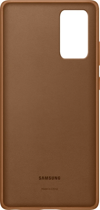 Samsung Leather Cover für Galaxy Note 20 brown