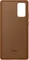 Samsung Leather Cover für Galaxy Note 20 brown Vorschaubild