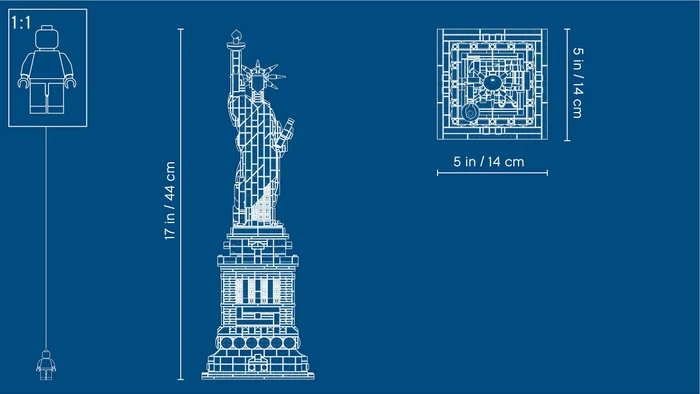 LEGO Architecture - Freiheitsstatue