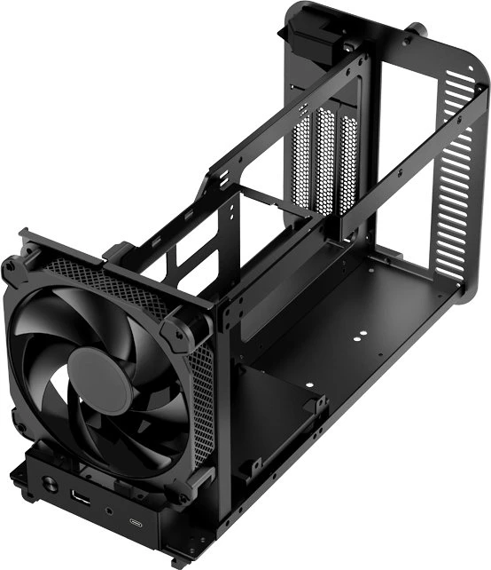 Jonsbo V11, silber, Mini-ITX