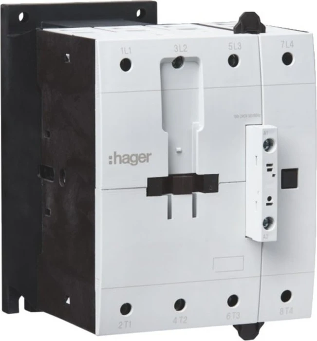Hager Leistungsschütz 4P 200A bei AC-1 230VAC