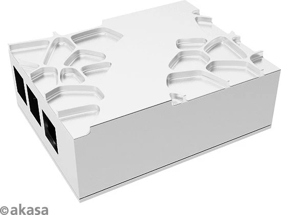 Akasa Gem für Raspberry Pi 4, silber/grau