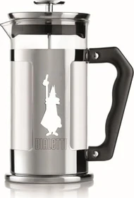 Bialetti Preziosa Kaffeebereiter 350ml silber