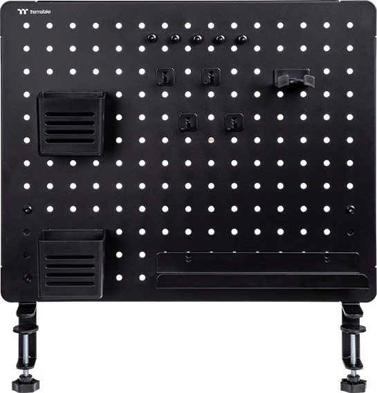 Thermaltake Gaming Desk Pegboard Tischerweiterung, Large, schwarz