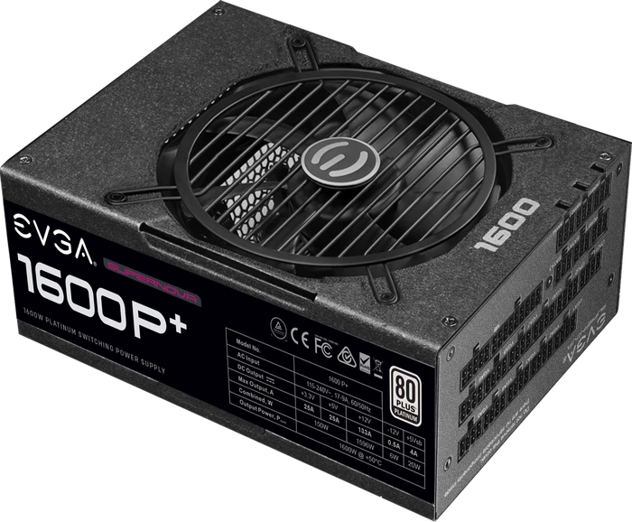 EVGA SuperNOVA P+ 1600 1600W, ATX