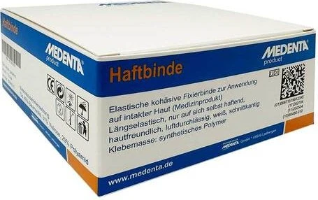 Medenta Haftbinde elastisch, 4cm x 20m, 1 Stück