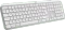 Logitech MX Keys S, Pale Gray, weiß/grau, LEDs weiß, Logi Bolt, USB/Bluetooth, DE Vorschaubild