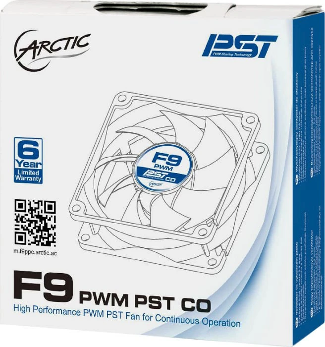 ARCTIC F9 PWM PST CO, 92mm