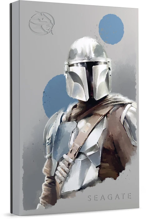 Seagate FireCuda Gaming HDD - The Mandalorian Special Edition, 2TB, +Rescue, USB 3.0 Micro-B