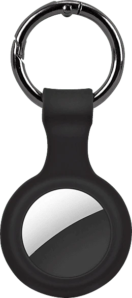 ISY Schlüsselanhänger für Apple AirTag schwarz
