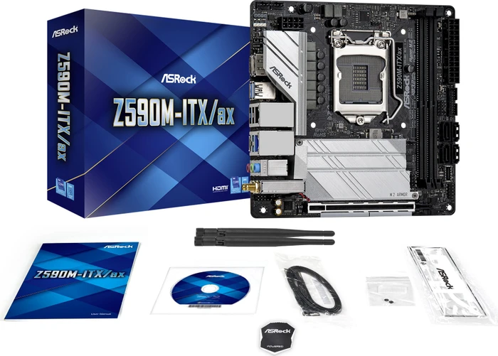 ASRock Z590M-ITX/ax (Intel 1200)
