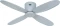 CasaFan Eco Plano II 112 BN-SI WiFi Deckenventilator lichtgrau Vorschaubild