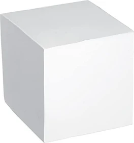 Herlitz Notizwürfel, 90x90mm, glatt, weiß, 900 Blatt