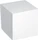 Herlitz Notizwürfel, 90x90mm, glatt, weiß, 900 Blatt (146225)