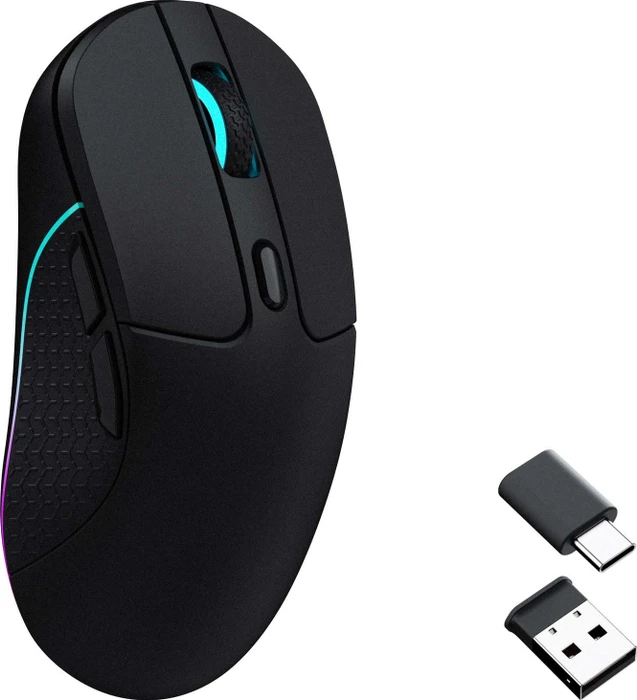 Keychron M3 Wireless Mouse schwarz, USB/Bluetooth