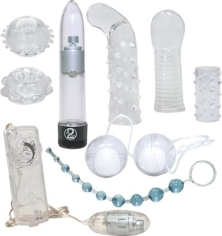 You2Toys Crystal Clear Lovetoy-Set, 8-tlg.