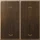 Jung Wippe 2fach, F10, mit Pfeilsymbolen, Serie LS, Messing antik (ME 102 P AT)