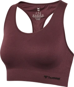 hummel Seamless Sports Top Funktionsshirt ärmellos fudge (Damen)