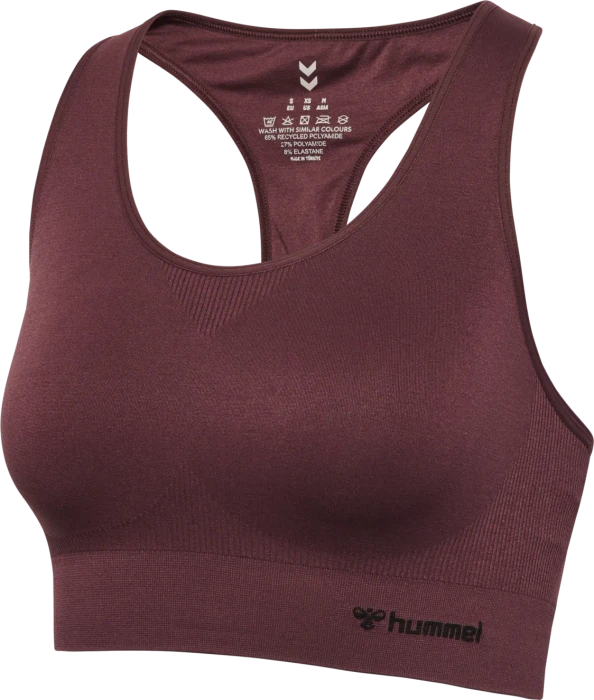 hummel Seamless Sports Top Funktionsshirt ärmellos fudge (Damen)