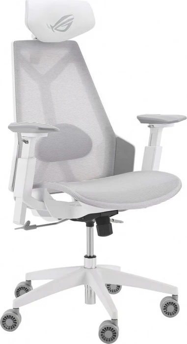 ASUS ROG Destrier Ergo Core White Gamingstuhl, weiß
