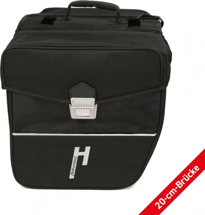 Haberland Doppeltasche E-Bike Gepäcktasche
