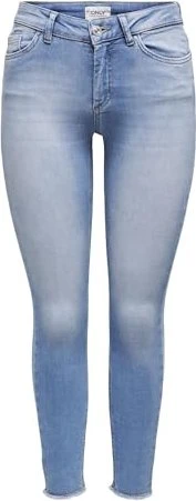 ONLY Skinny Mid Blush Jeans light medium/blue denim (Damen)