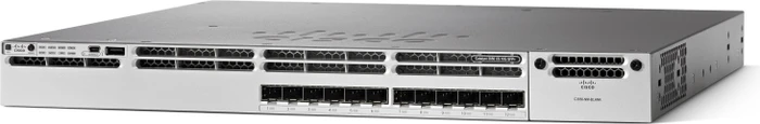 Cisco Catalyst 3850 IP Base Rackmount 10G Managed Stacking Switch, 12x SFP+, 1x Erweiterungsslot