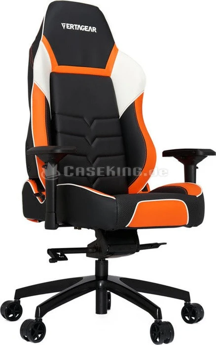 Vertagear PL6000 Gamingstuhl, schwarz/orange