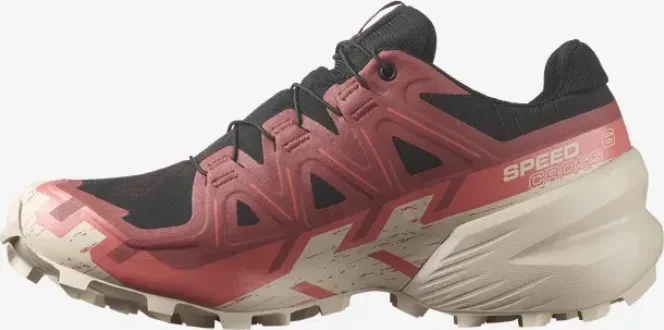 Salomon Speedcross 6 Gore-Tex black/cow hide/faded rose (Damen)