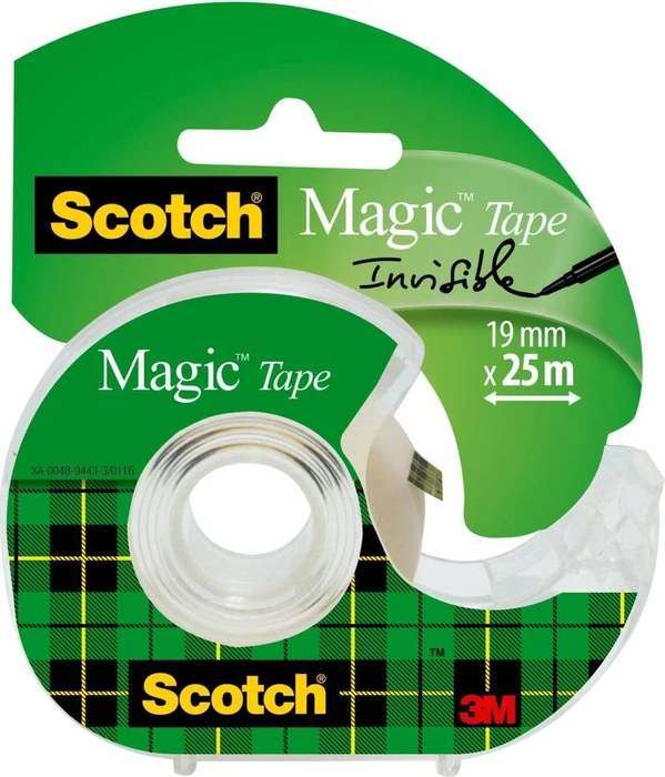 3M Scotch Magic transparent, Klebeband, 19mm/25m, 1 Stück