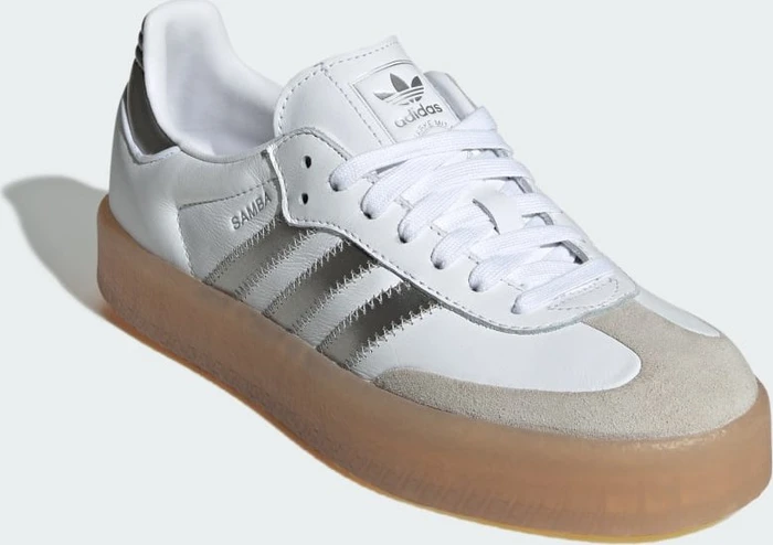 adidas Sambae cloud white/silver metallic/gum (Damen)