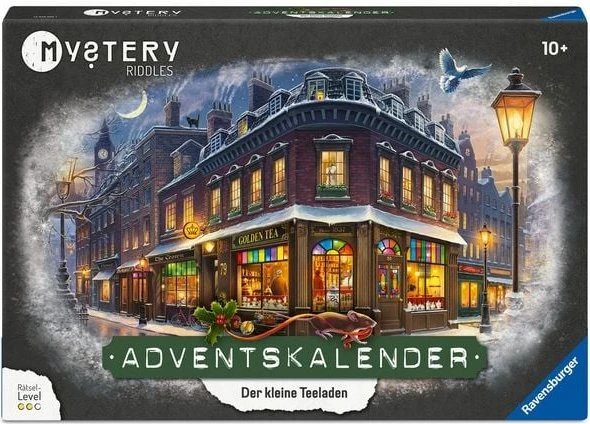 Ravensburger Mystery Adventskalender Der kleine Teeladen