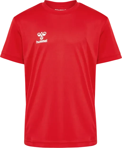 hummel Logo Set kurzarm true red (Junior)
