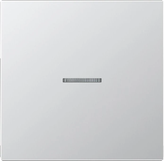 Jung Serie LS eNet Taster Standard 1fach, Aluminium