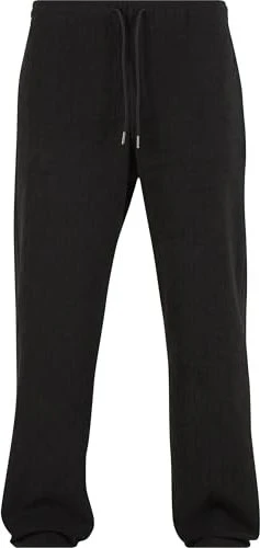 Urban Classics Jacquard Velvet Wide Trainingshose lang schwarz (Herren)