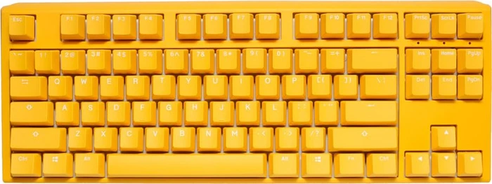 Ducky One 3 Yellow TKL PBT, LEDs RGB, MX RGB RED, USB, US