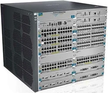 HP E8200 v2 zl 92G Rackmount Gigabit Managed Switch, 92x RJ-45, 8x Erweiterungsslot, 2x SFP+, PoE+
