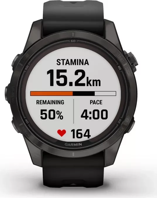 Garmin Fenix 7S Pro Sapphire Solar black/carbon grey
