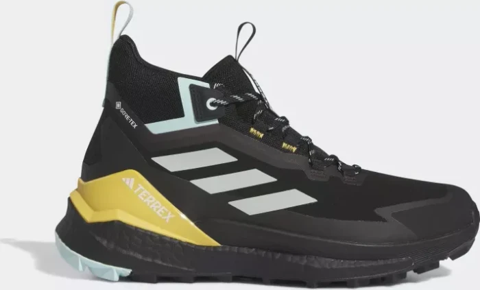 adidas Terrex Free Hiker 2.0 GTX core black/wonder silver/semi flash aqua (Herren)
