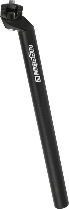 Ergotec CNC 27.2mm/350mm 18mm Setback Sattelstütze schwarz