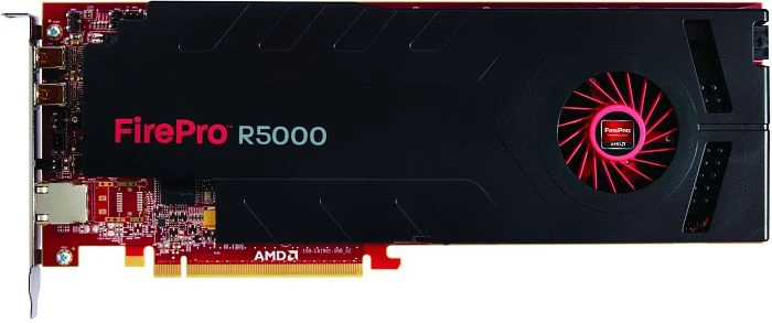 AMD FirePro R5000 Remote Graphics, 2GB GDDR5, RJ-45, 2x mDP