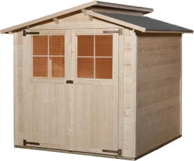 Weka 323 198x148cm Gerätehaus natur