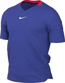 Nike Court Advantage Dri-FIT Funktionsshirt kurzarm lapis/bright crimson/white (Herren)