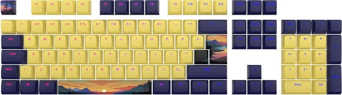 Dark Project Multilingual Keycaps