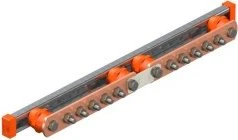 OBO Bettermann Potentialausgleichsschiene zur flexiblen Wandmontage mit Trennstelle