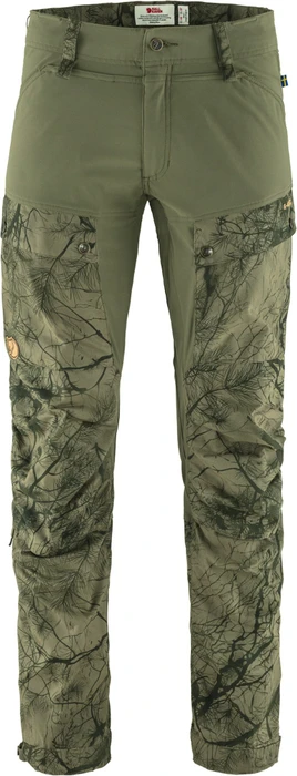 Fjällräven Keb Hose lang green camo/laurel green (Herren)