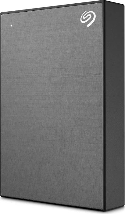Seagate One Touch Portable HDD, Space Gray, 5TB, +Rescue, USB 3.0 Micro-B